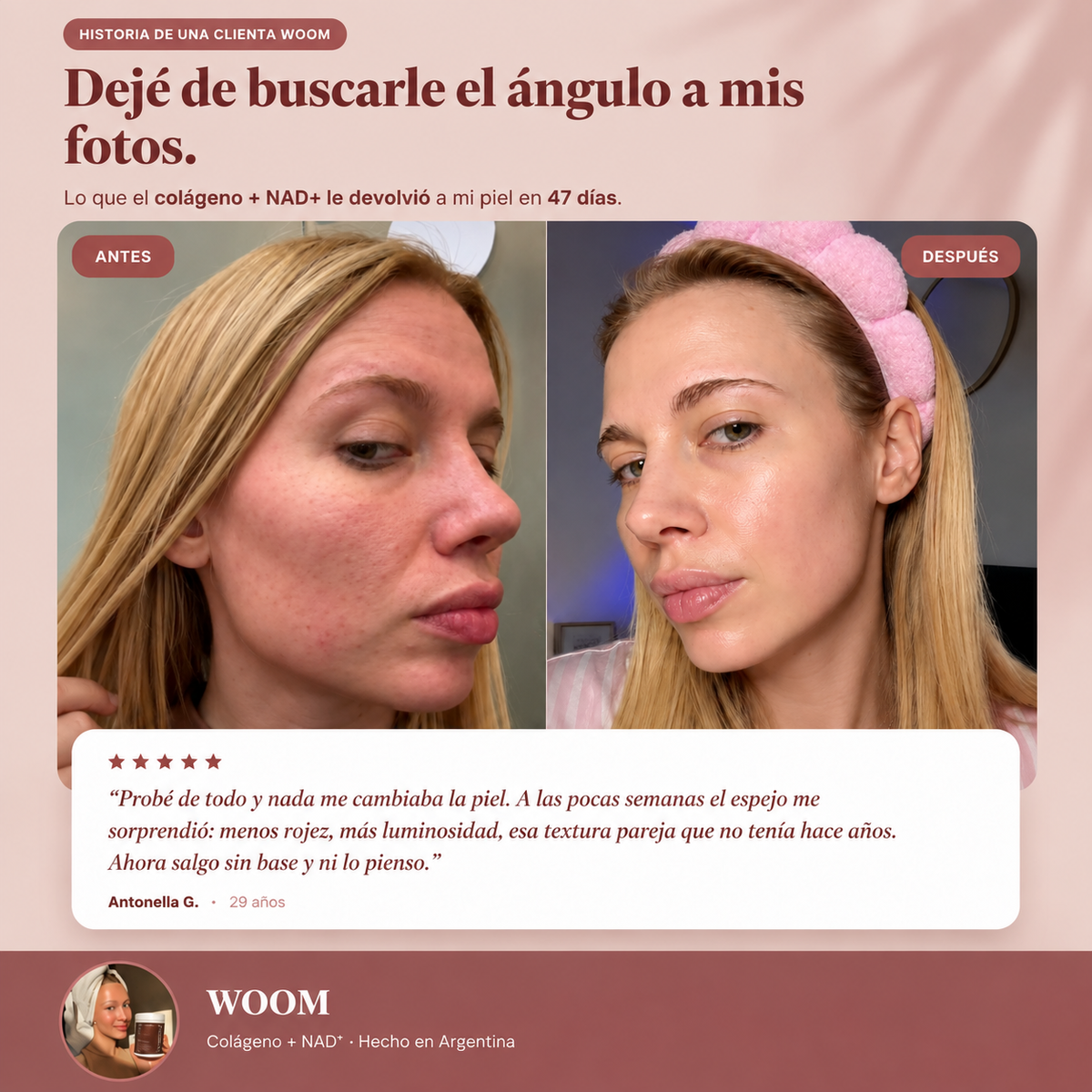 Colágeno + NAD+